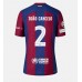 Günstige Barcelona Joao Cancelo #2 Heim Fussballtrikot 2023-24 Kurzarm